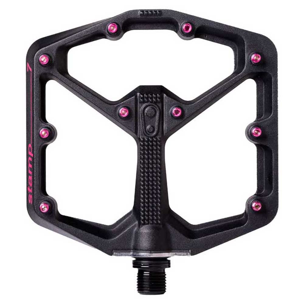 Crankbrothers Stamp Flat MTB Pedals - Size-Specific, Lightweight, Versatile, Durable Bike Pedals