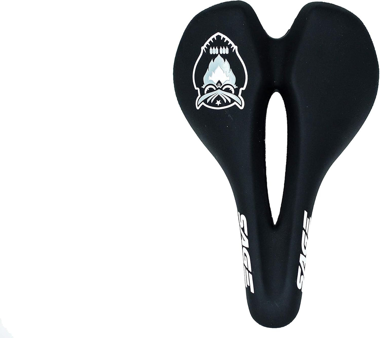 Sage Beccus Bike Saddle | Titanium Rails Bicycle Comfort Cushion Seat | Mountain Road Bikes Padded Cycling Seats | Men and Women Exercise Performance Cycle Accessories