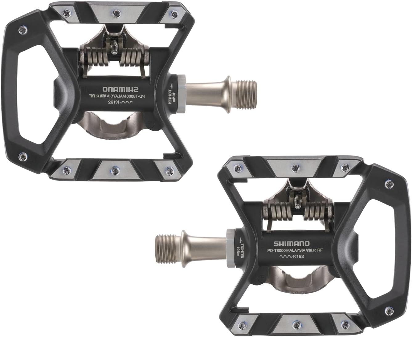 Shimano Deore XT PD-T8000 Pedal Trekking, Black, One Size