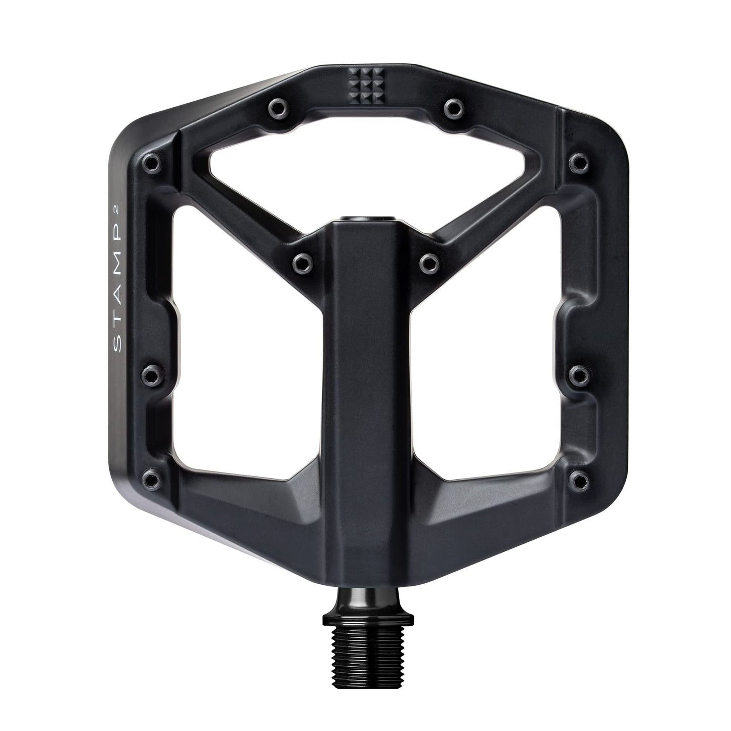 Crankbrothers Stamp Flat MTB Pedals - Size-Specific, Lightweight, Versatile, Durable Bike Pedals