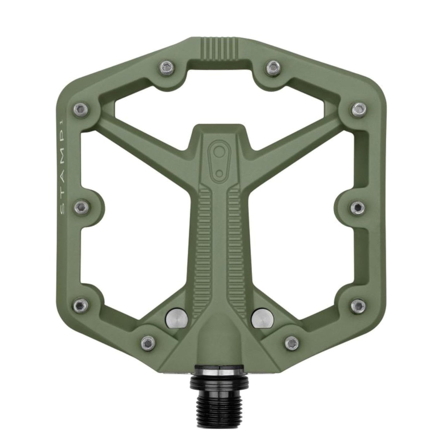 Crankbrothers Stamp Flat MTB Pedals - Size-Specific, Lightweight, Versatile, Durable Bike Pedals