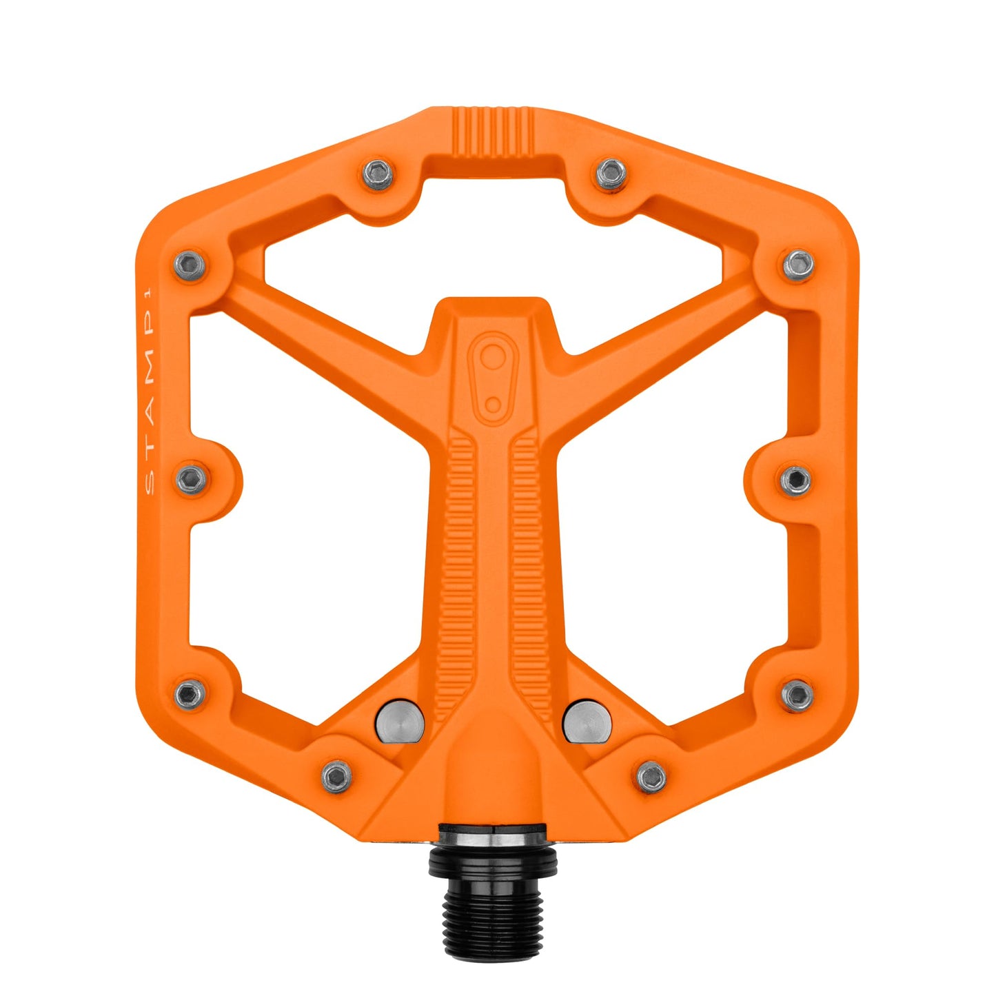 Crankbrothers Stamp Flat MTB Pedals - Size-Specific, Lightweight, Versatile, Durable Bike Pedals