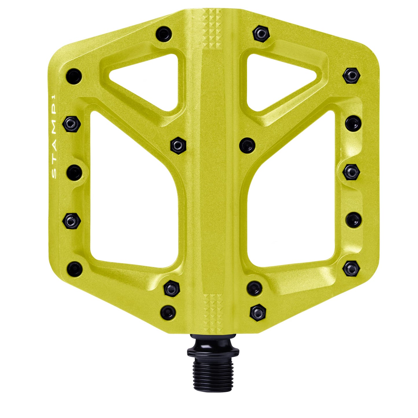 Crankbrothers Stamp Flat MTB Pedals - Size-Specific, Lightweight, Versatile, Durable Bike Pedals