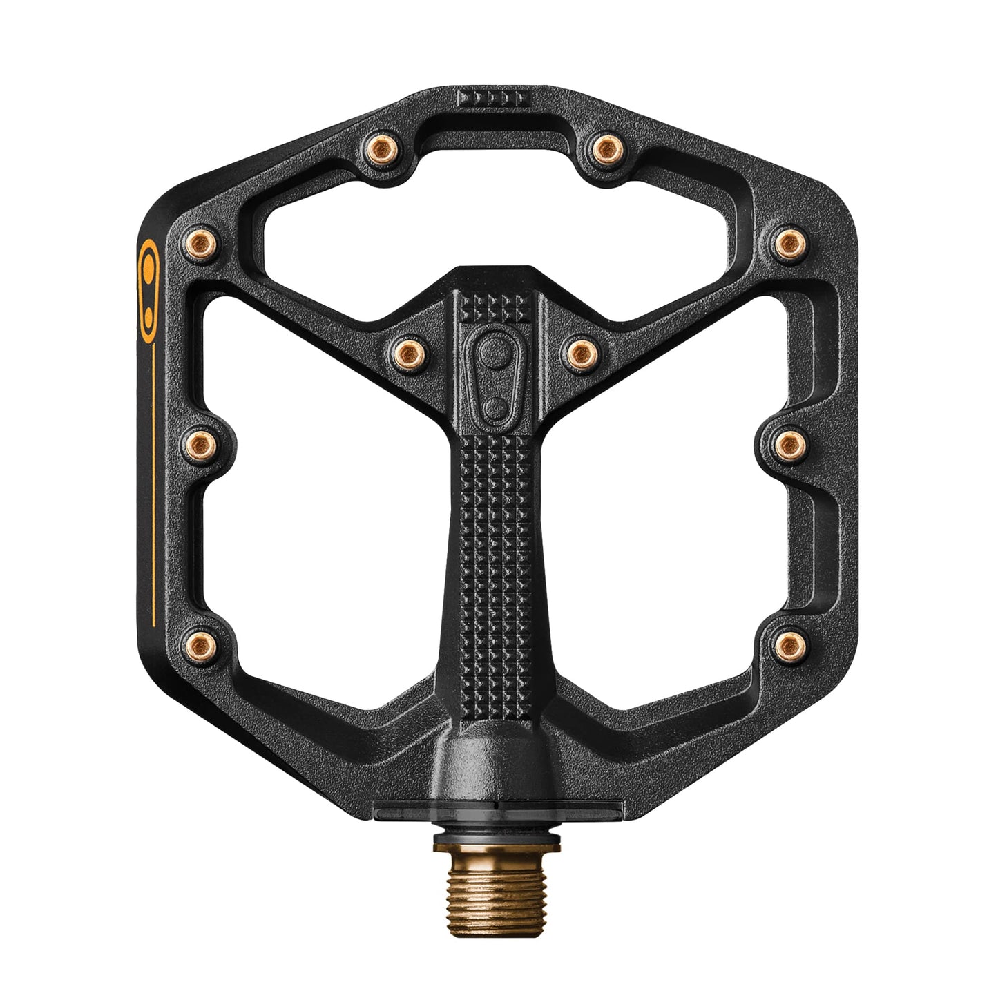 Crankbrothers Stamp Flat MTB Pedals - Size-Specific, Lightweight, Versatile, Durable Bike Pedals