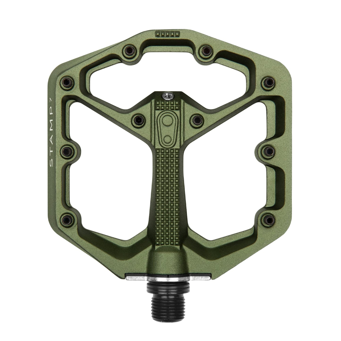 Crankbrothers Stamp Flat MTB Pedals - Size-Specific, Lightweight, Versatile, Durable Bike Pedals