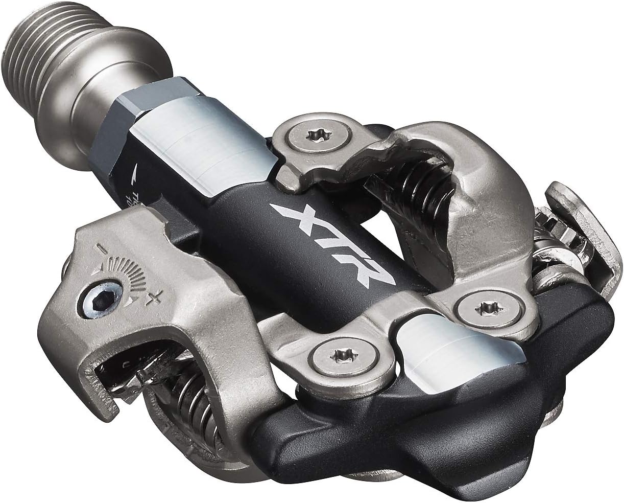 Shimano PD-M9100; XTR; SPD Flat Bike Pedal; Cleat Set Included