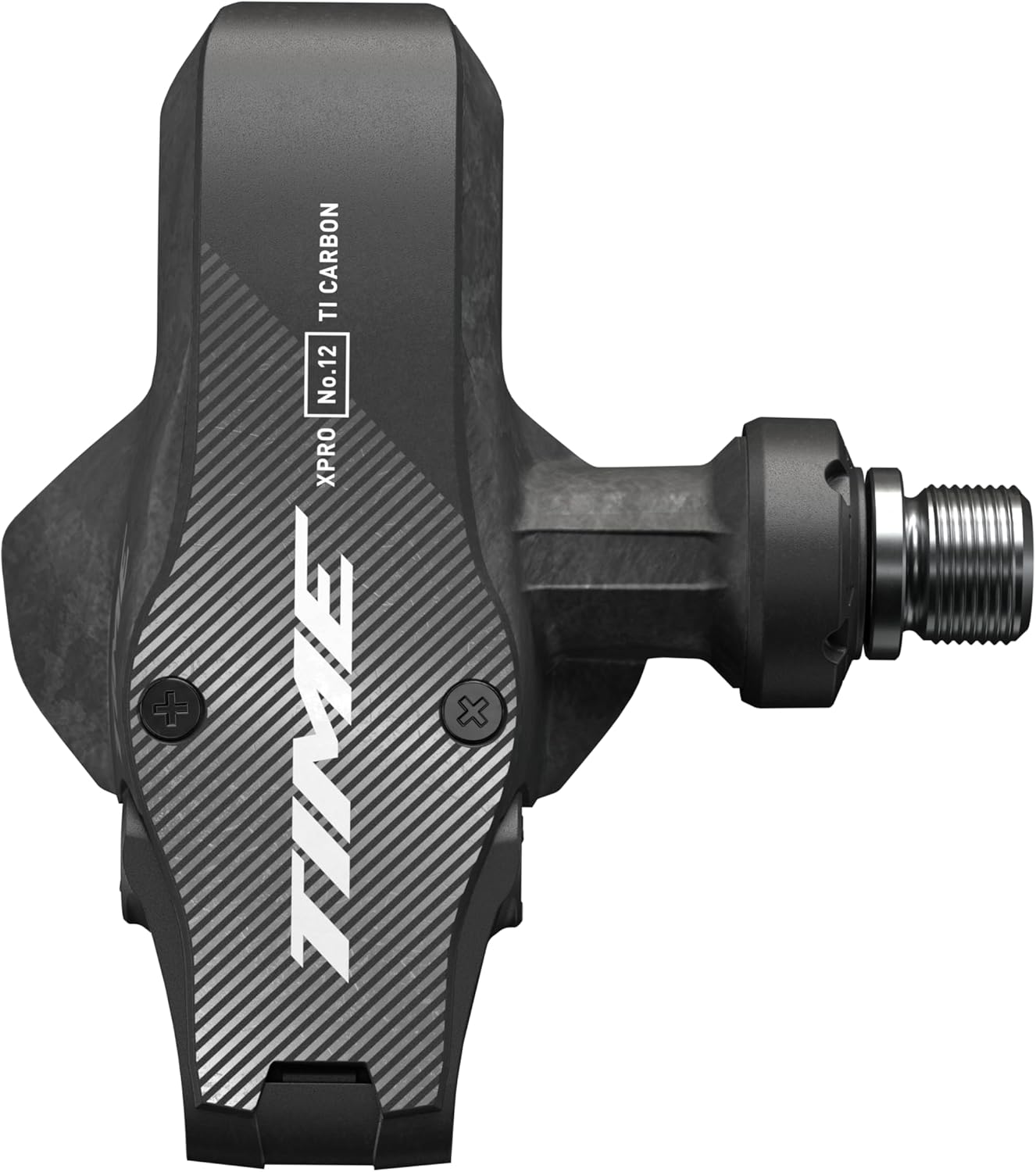 Time XPRO 12 Pedals Single Sided Clipless 9/16 Ti/Carbon/Silver QF53