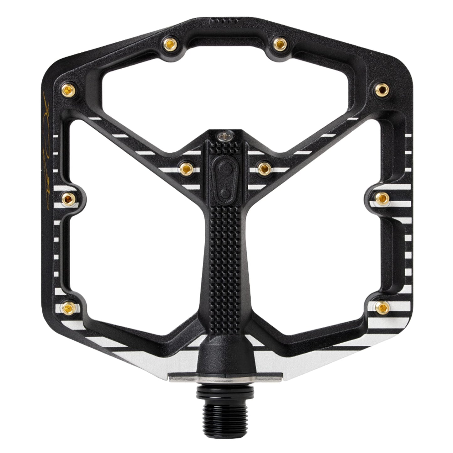 Crankbrothers Stamp Flat MTB Pedals - Size-Specific, Lightweight, Versatile, Durable Bike Pedals