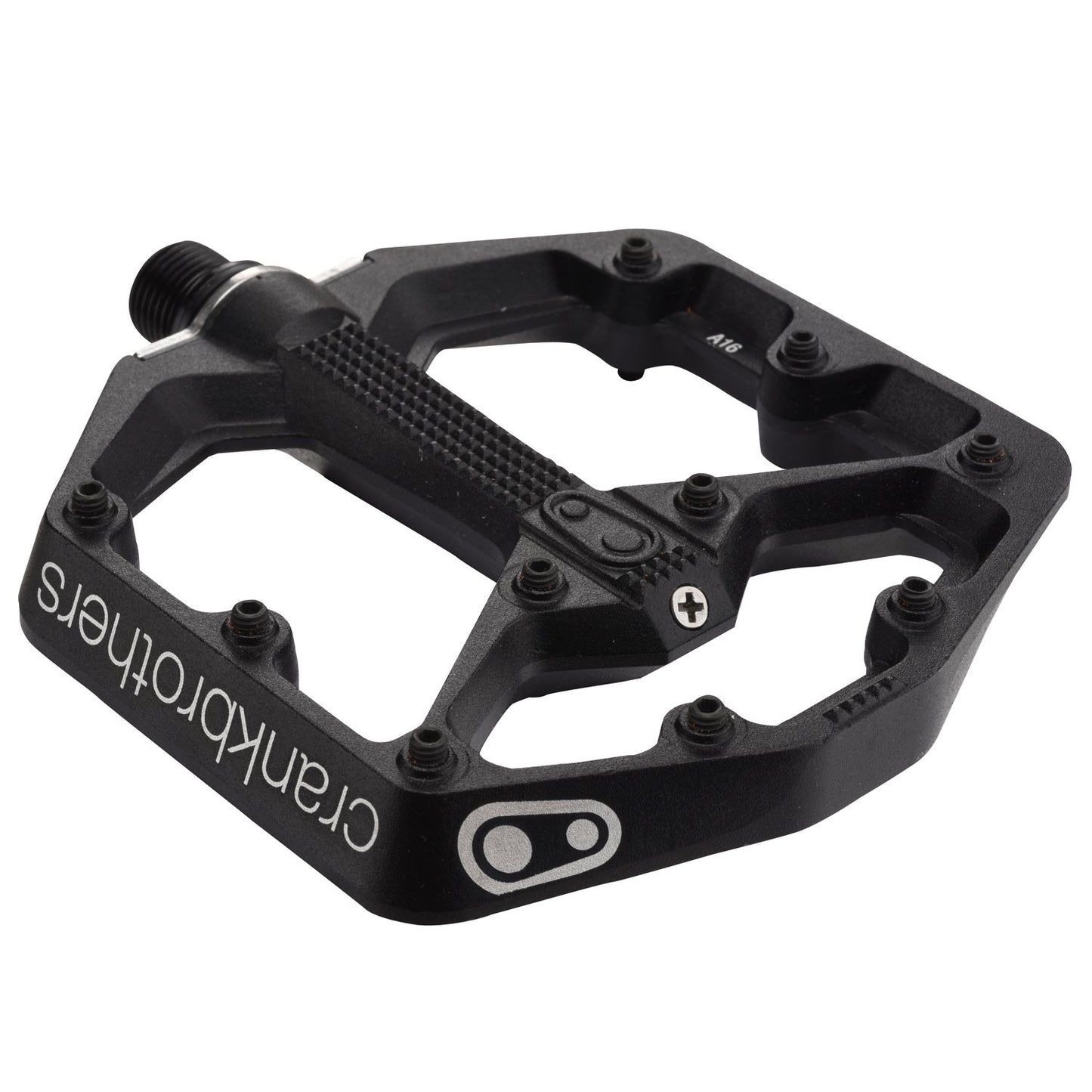 Crankbrothers Stamp Flat MTB Pedals - Size-Specific, Lightweight, Versatile, Durable Bike Pedals