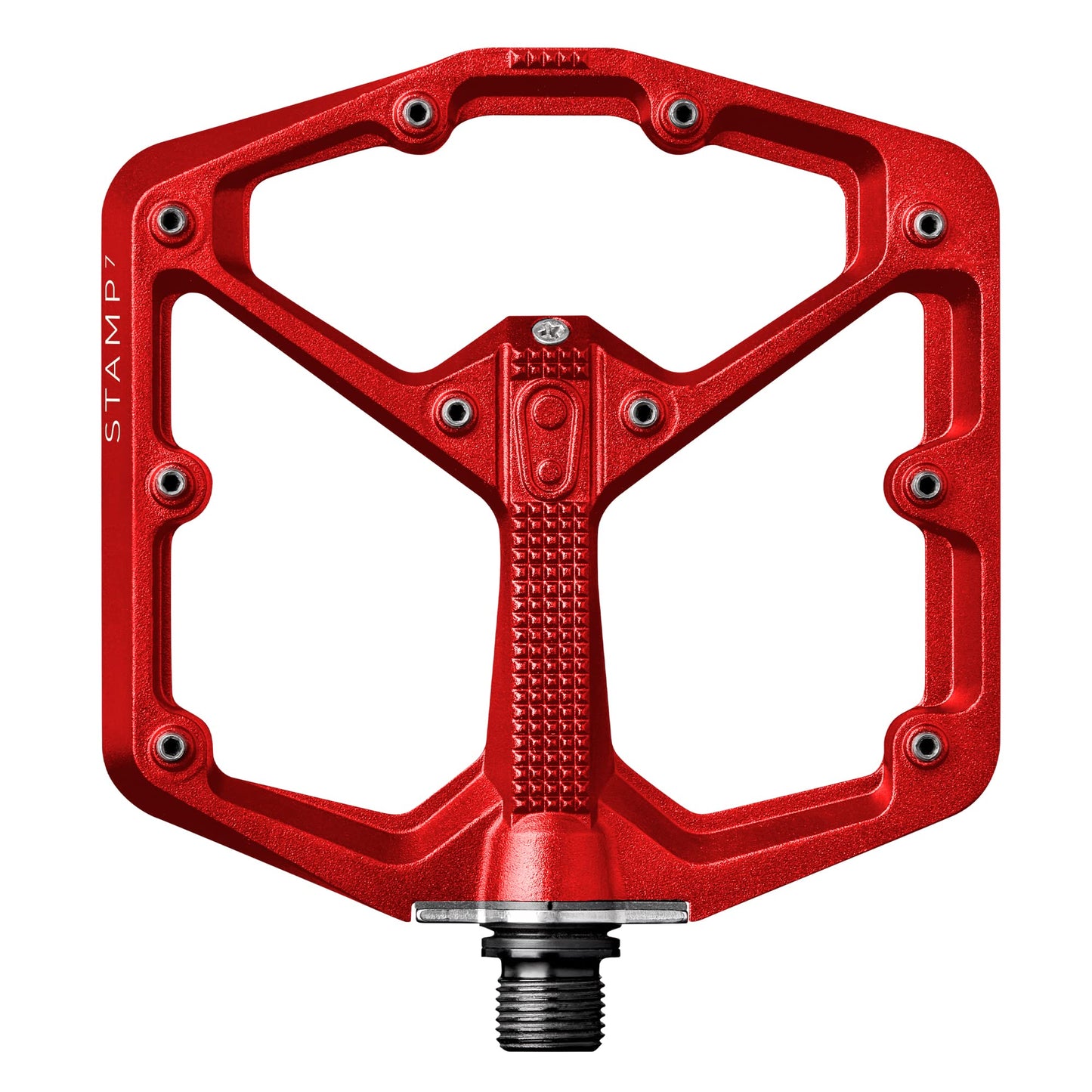 Crankbrothers Stamp Flat MTB Pedals - Size-Specific, Lightweight, Versatile, Durable Bike Pedals