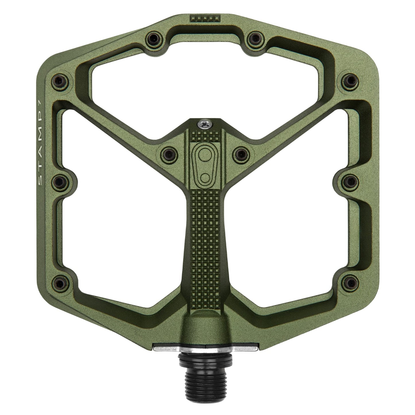 Crankbrothers Stamp Flat MTB Pedals - Size-Specific, Lightweight, Versatile, Durable Bike Pedals