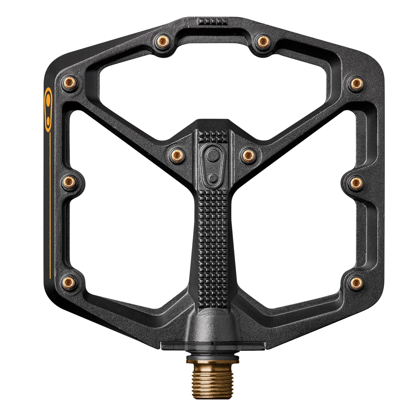 Crankbrothers Stamp Flat MTB Pedals - Size-Specific, Lightweight, Versatile, Durable Bike Pedals