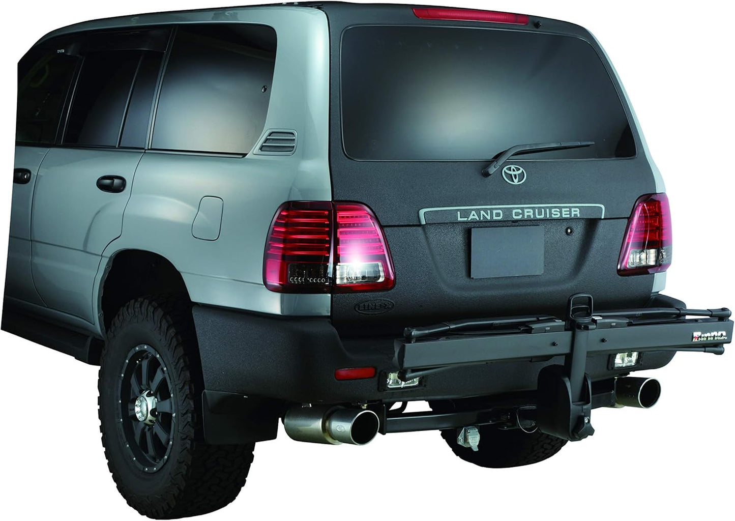 INNO INH110 Tire Hold Hitch Mount (1.25"/2") Platform Rack (1) Bike (E-Bike, Fat Tire, Full Suspension, Carbon Compatible)
