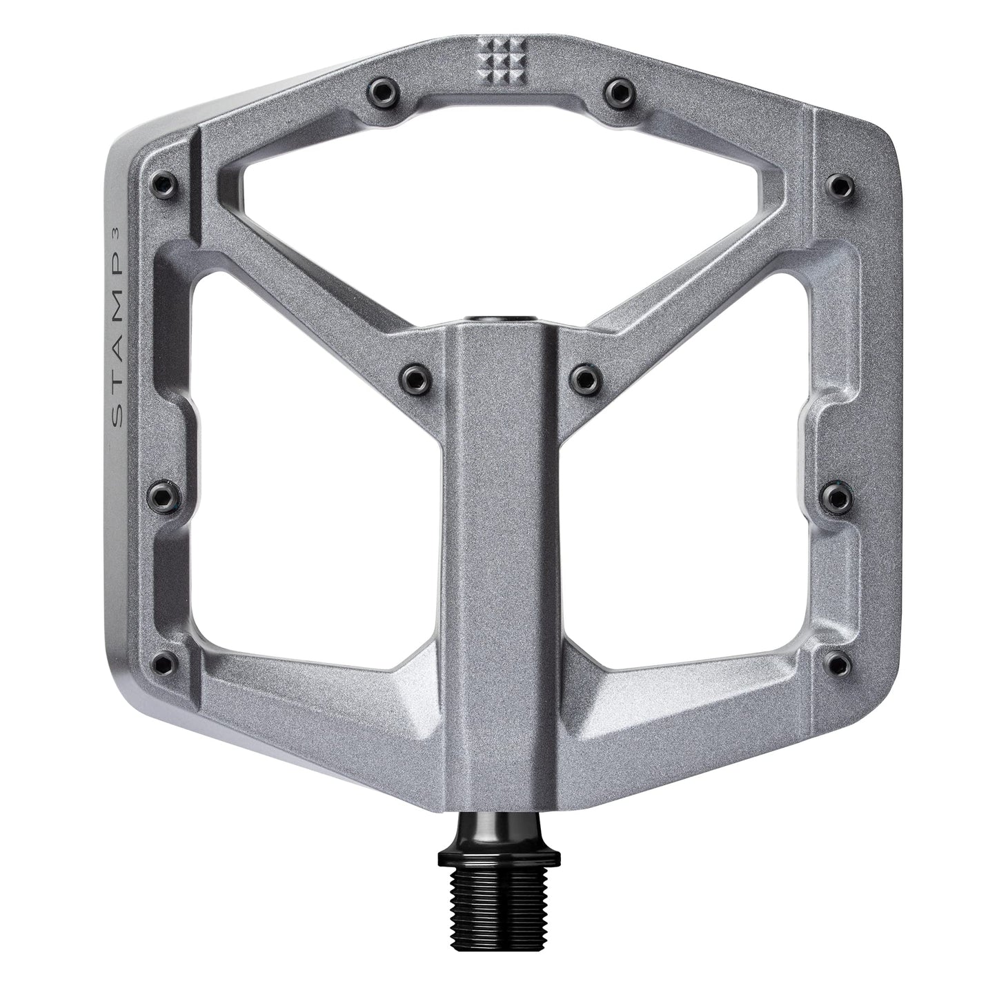 Crankbrothers Stamp Flat MTB Pedals - Size-Specific, Lightweight, Versatile, Durable Bike Pedals