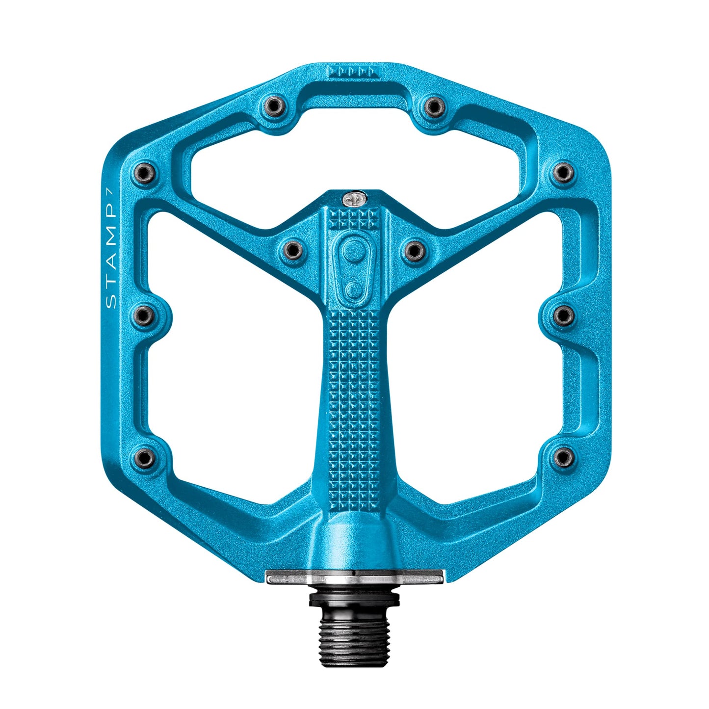Crankbrothers Stamp Flat MTB Pedals - Size-Specific, Lightweight, Versatile, Durable Bike Pedals