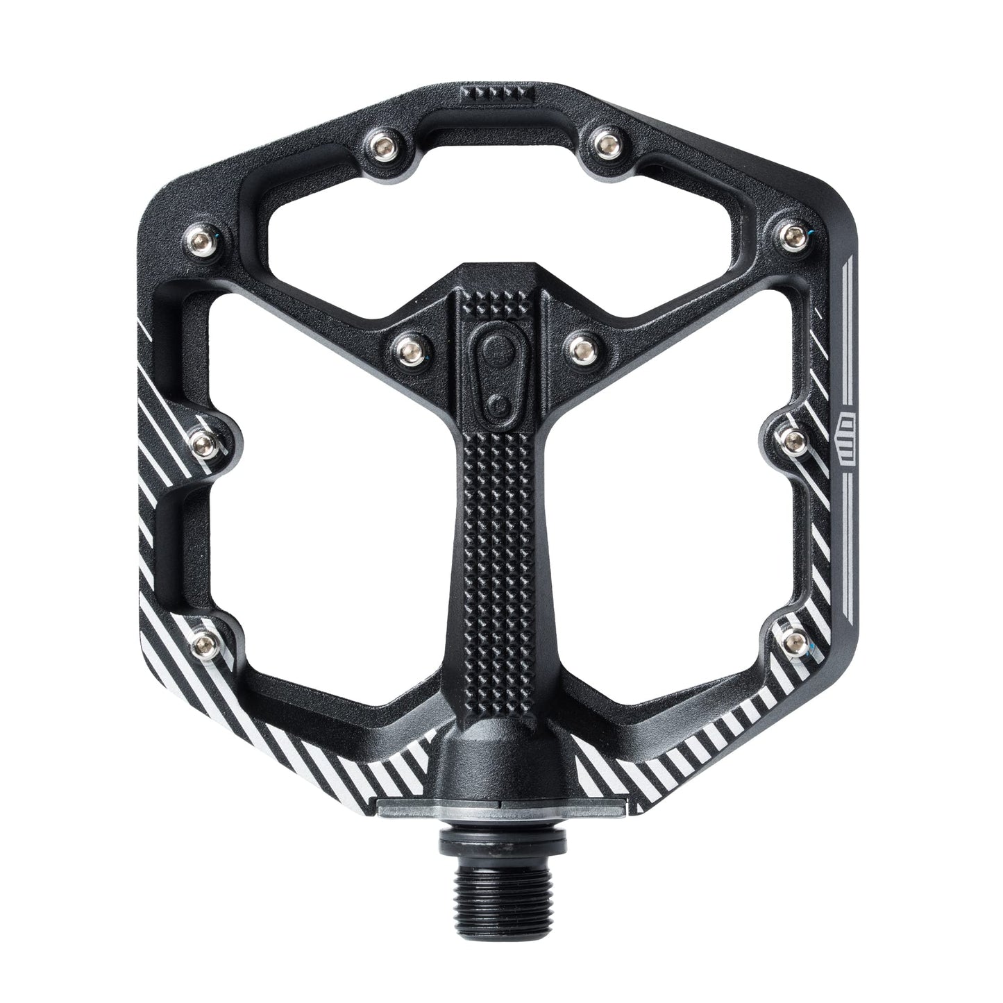 Crankbrothers Stamp Flat MTB Pedals - Size-Specific, Lightweight, Versatile, Durable Bike Pedals