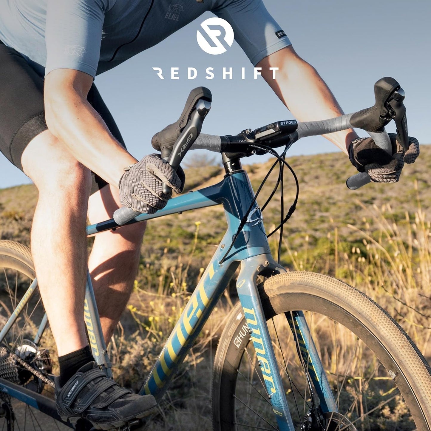 REDSHIFT Really Long Bike Handlebar Tape for Road Bikes, Gravel, Fixie Bicycles Drop Bar Handle Wrap, Ergonomic Comfort Cycling Accessory, 315cm Long, Grey Color
