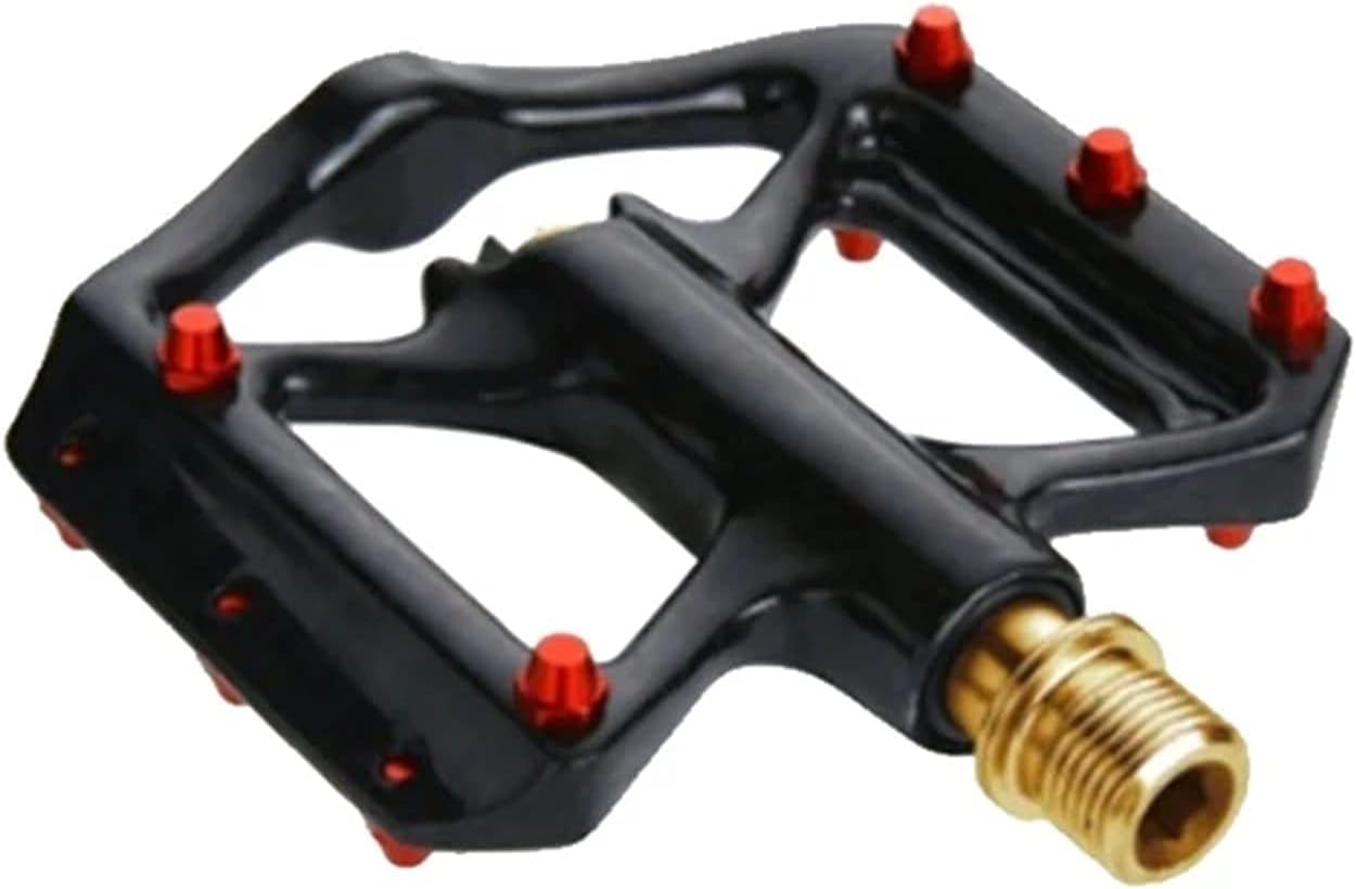 Mountain Bike Pedals, Mountain Carbon Fiber Platform Pedal MTB Bicycle Cycling Pedal Anti-Slip