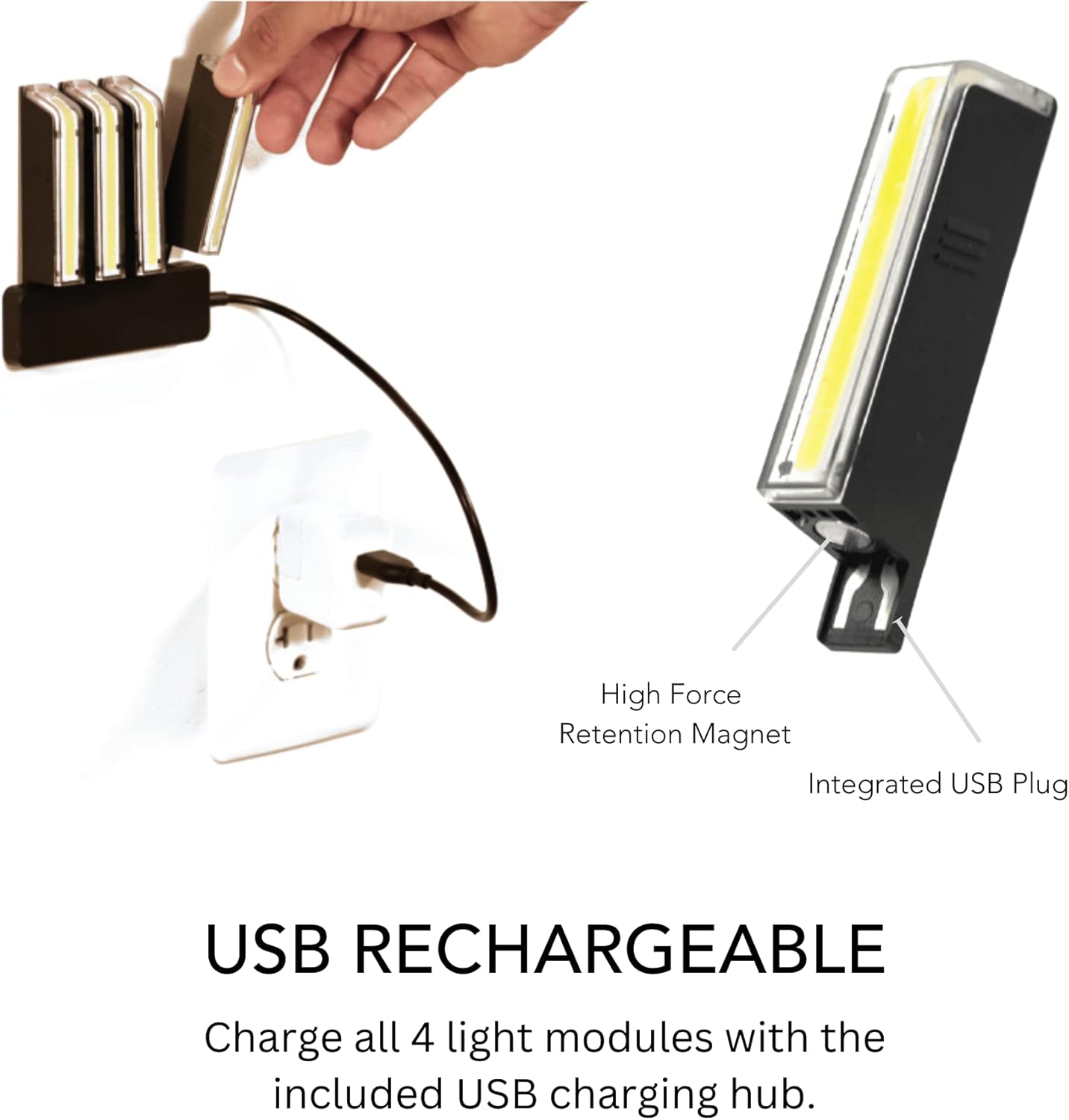 REDSHIFT ARCLIGHT PRO Flat Bicycle Pedals with LED Lights, Auto On-Off, 36+ hr Battery, USB Rechargeable, Weatherproof, Flat Aluminum Bike Pedal with 9/16in Steel Spindle and Traction Pins