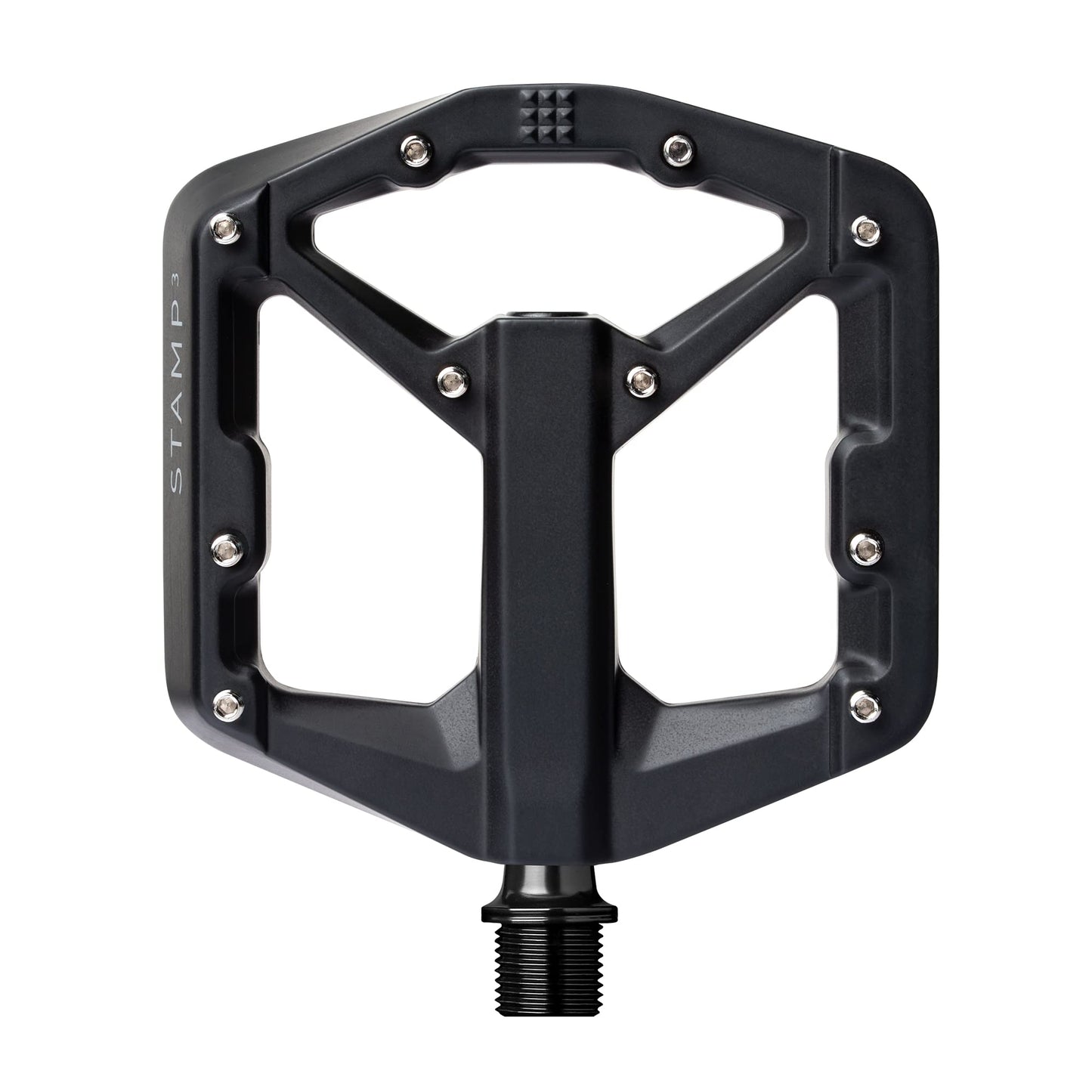 Crankbrothers Stamp Flat MTB Pedals - Size-Specific, Lightweight, Versatile, Durable Bike Pedals
