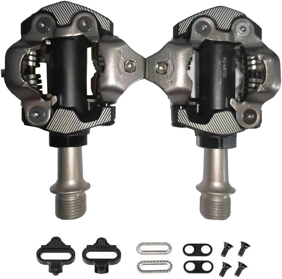DEORE XT PD-M8100 Compatible with Shimano Self-Locking SPD Pedal Mountain Bike MTB Assembly for Racing Bicycle Parts