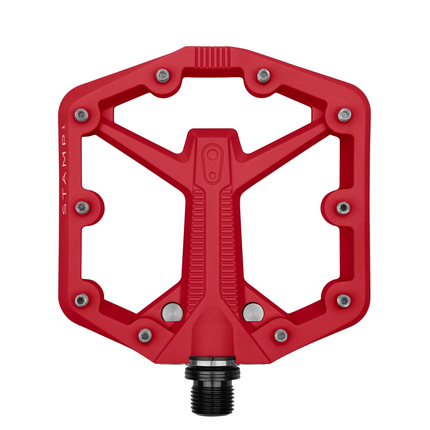Crankbrothers Stamp Flat MTB Pedals - Size-Specific, Lightweight, Versatile, Durable Bike Pedals