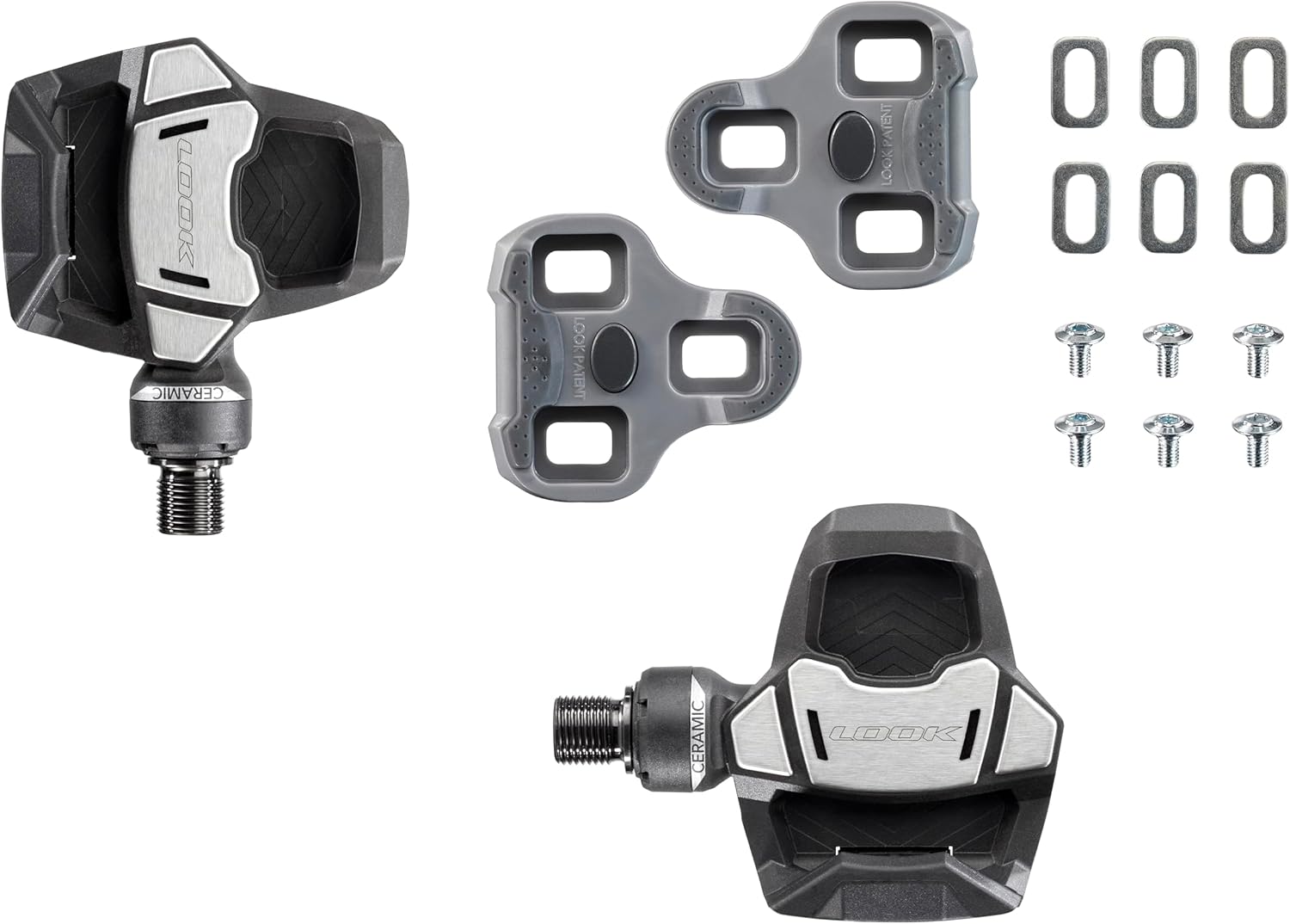New - LOOK Cycle - KEO Blade Carbon Ceramic Ti - LIGHTWIEGHT and Powerful Road Bike Pedals - Clipless Pedal - KEO Pedal with Carbon Blades