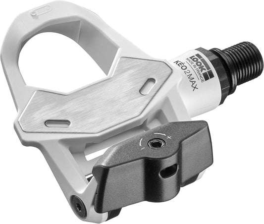 LOOK Cycle - KEO 2 Max - Road Bike Pedals - Large 500mm² Contact Area - Full Power Transfer - Ultra Lightweight Pedals, Normal Body - Clipless Pedal - Adjustable Tension