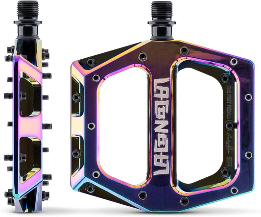 Vault Lacon Signature Pedals 9/16 Alloy Platform Oil Slick