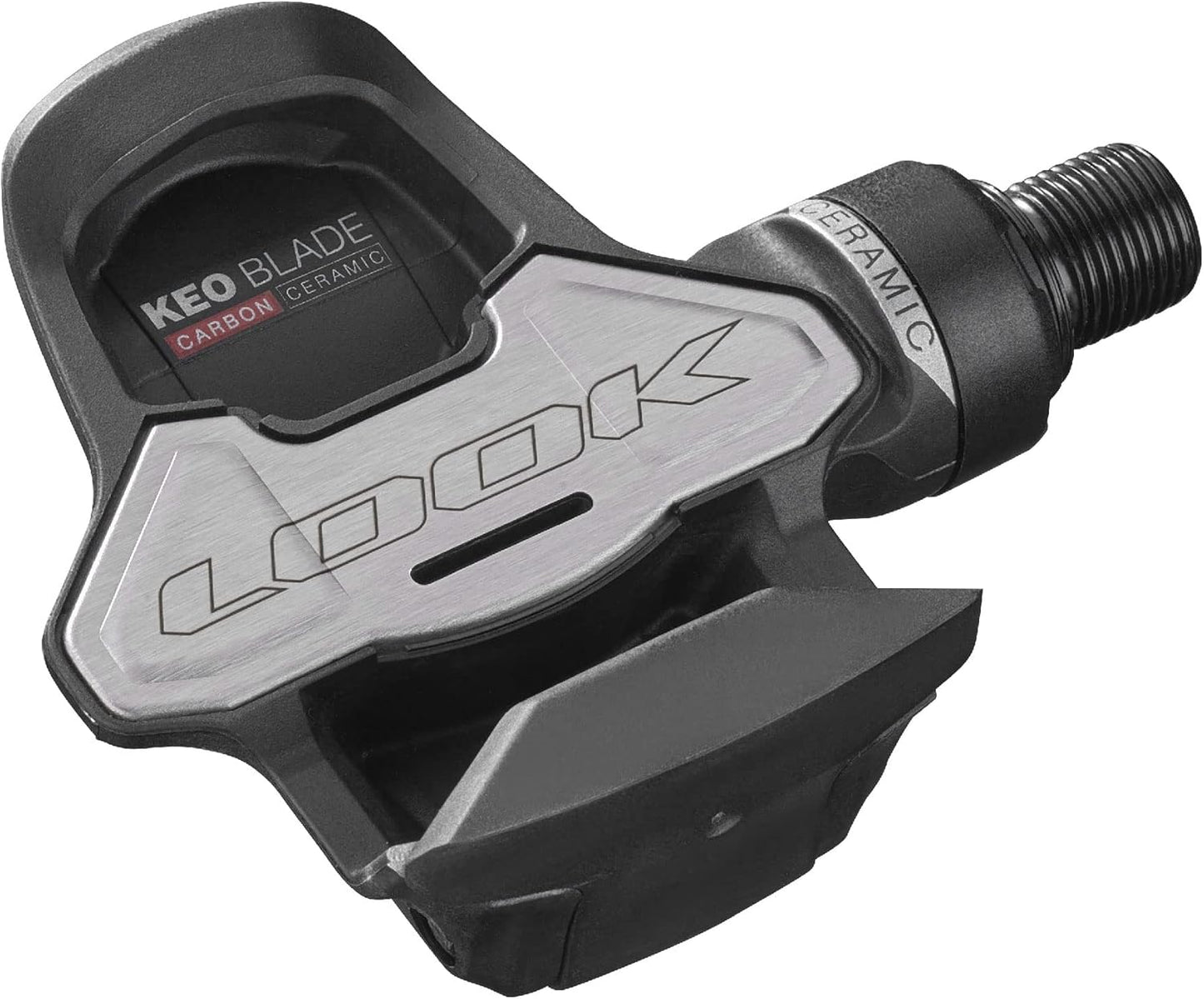 LOOK Cycle - Keo Blade Carbon Ceramic Bike Pedals - High Performance Aerodynamic Look Keo Pedals - Carbon Blades - Ceramic Bearings - Friction Reduction - Long Lifespan