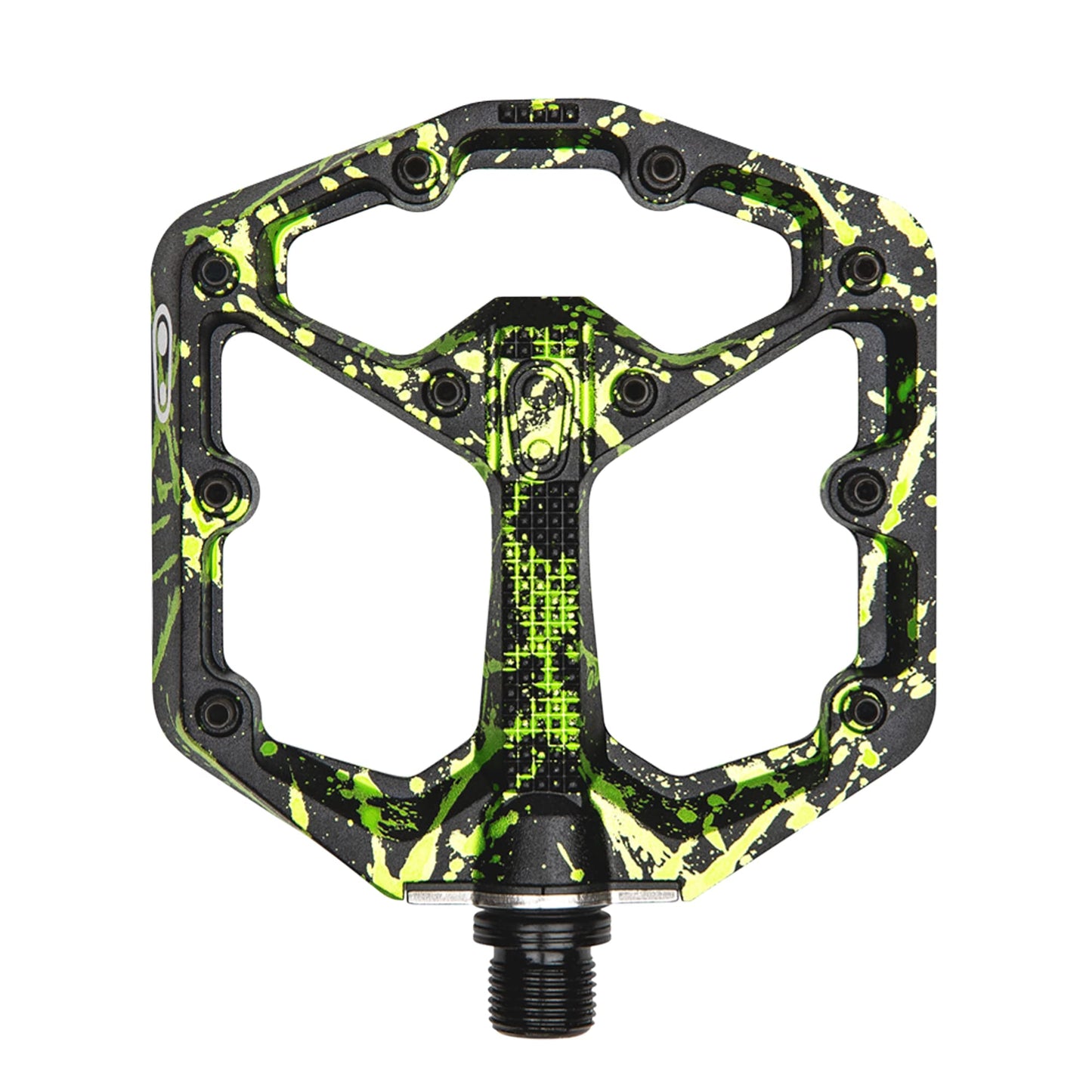 Crankbrothers Stamp Flat MTB Pedals - Size-Specific, Lightweight, Versatile, Durable Bike Pedals