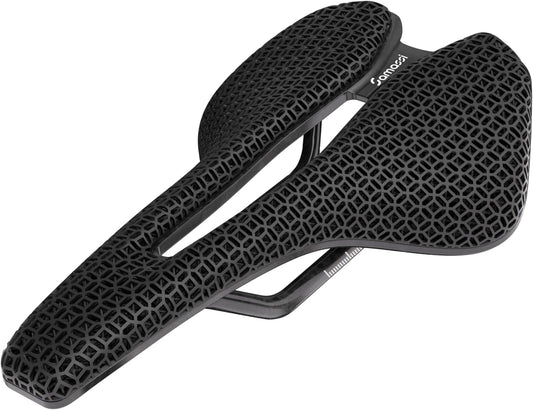 3D Printed Saddle - Ultralight Full Carbon Bike Seat for Road, MTB, and Gravel Bikes, Breathable Bicycle Saddle for Men and Women - Comfort Designed for Cycling Enthusiasts