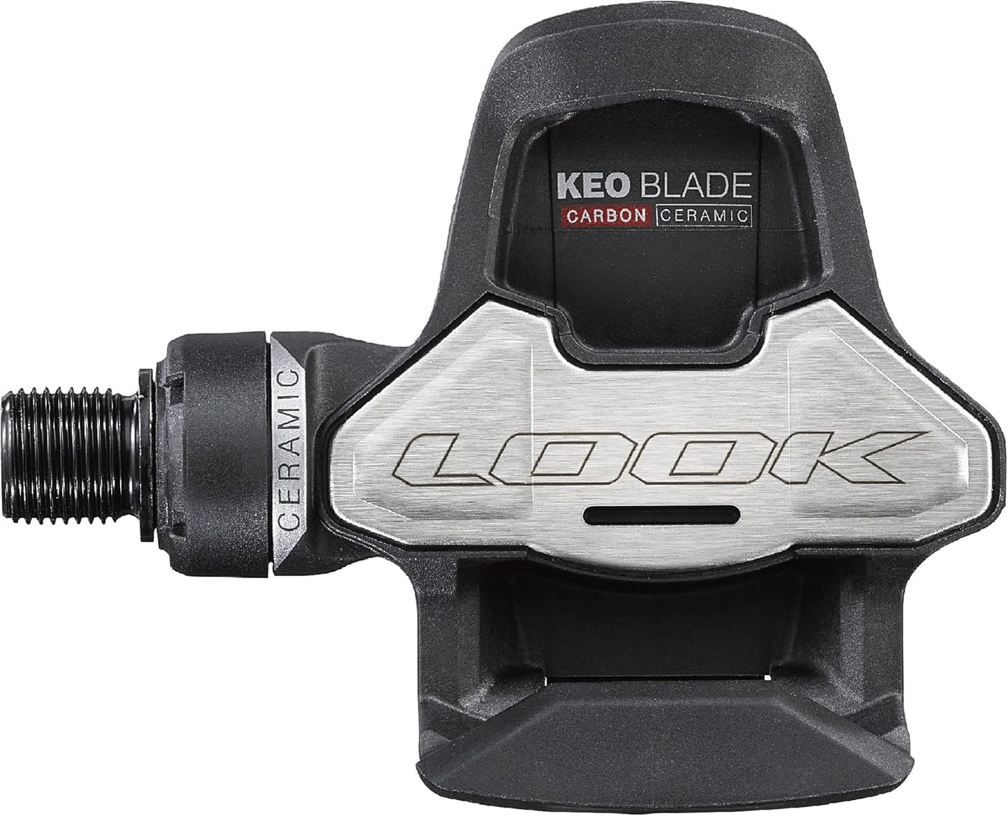 LOOK Cycle - Keo Blade Carbon Ceramic Bike Pedals - High Performance Aerodynamic Look Keo Pedals - Carbon Blades - Ceramic Bearings - Friction Reduction - Long Lifespan