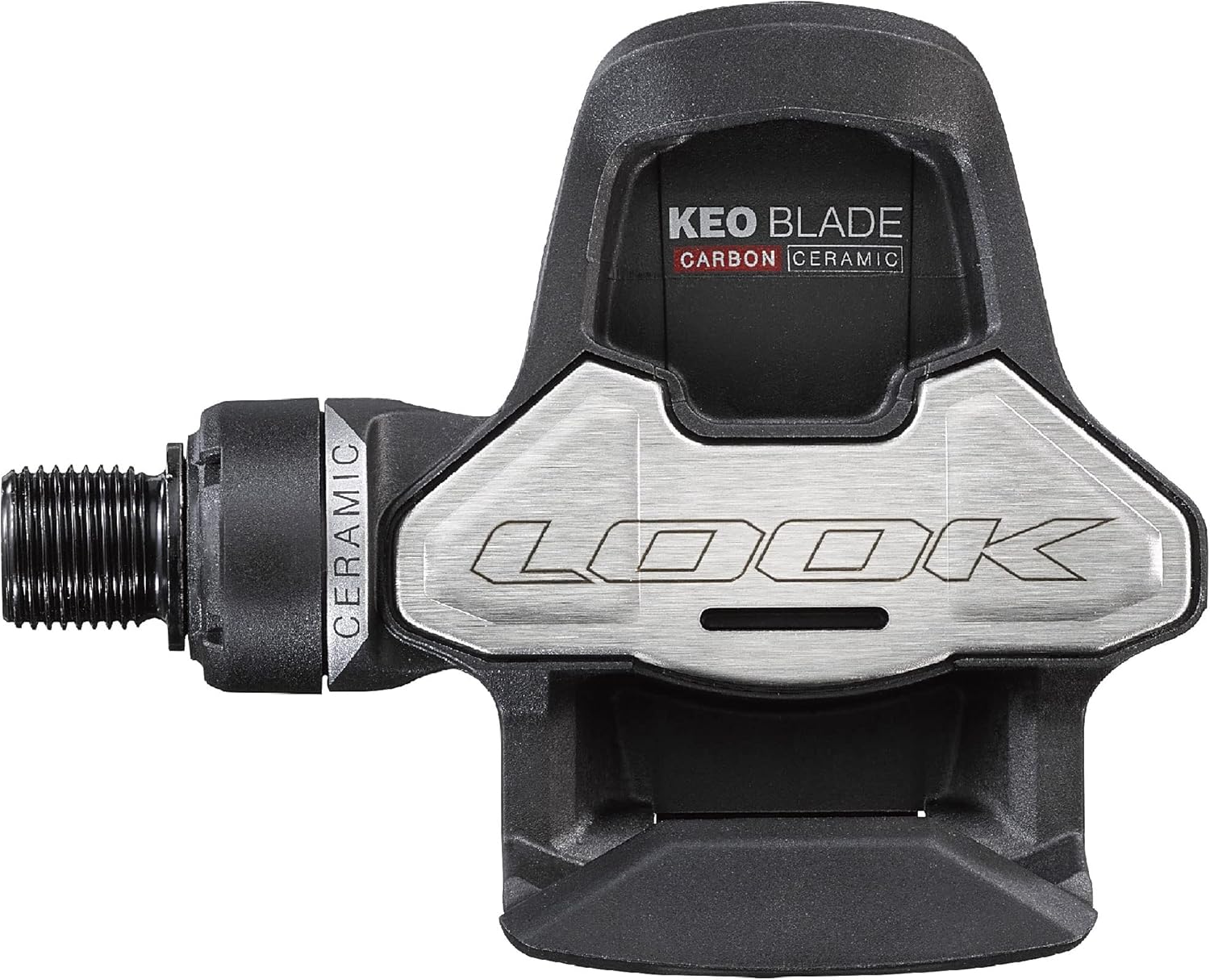 LOOK Cycle - Keo Blade Carbon Ceramic Bike Pedals - High Performance Aerodynamic Look Keo Pedals - Carbon Blades - Ceramic Bearings - Friction Reduction - Long Lifespan