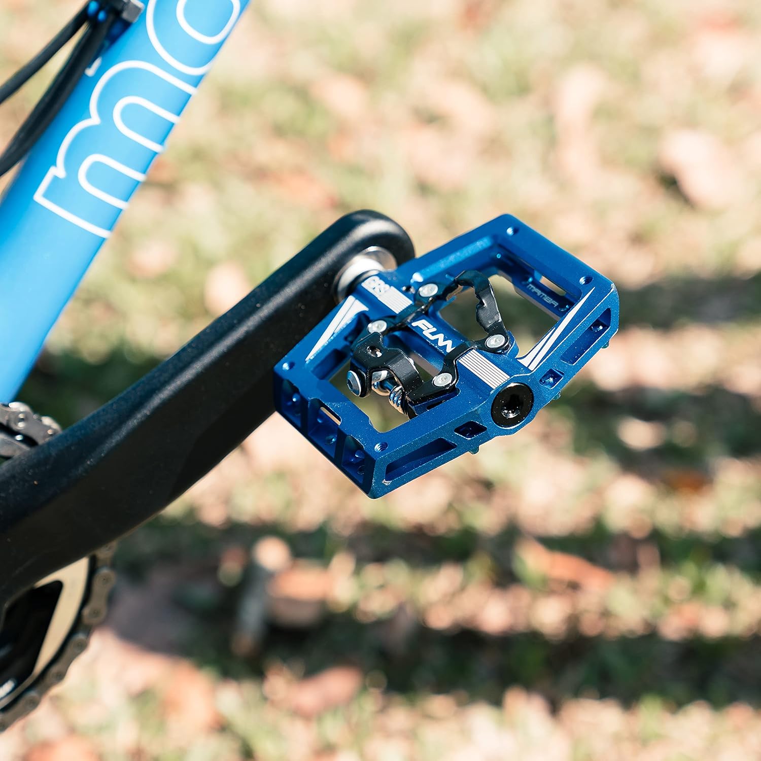 funn mamba pedals Funn Mamba S MTB Clipless Pedals, Single Sided Clip Mountain Bike Peda – Bethea Bicycles
