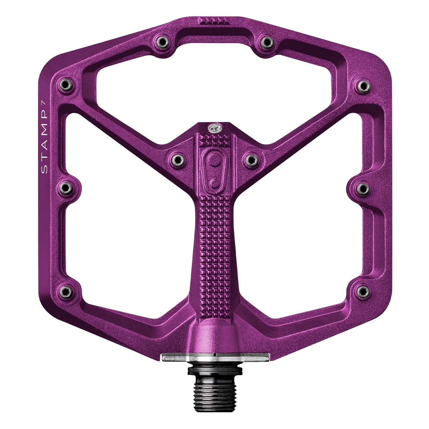 Crankbrothers Stamp Flat MTB Pedals - Size-Specific, Lightweight, Versatile, Durable Bike Pedals