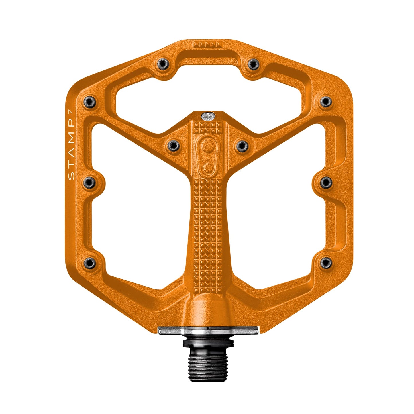 Crankbrothers Stamp Flat MTB Pedals - Size-Specific, Lightweight, Versatile, Durable Bike Pedals
