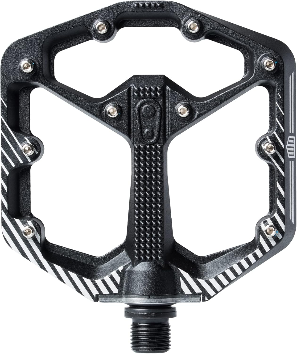 Crankbrothers Stamp Flat MTB Pedals - Size-Specific, Lightweight, Versatile, Durable Bike Pedals