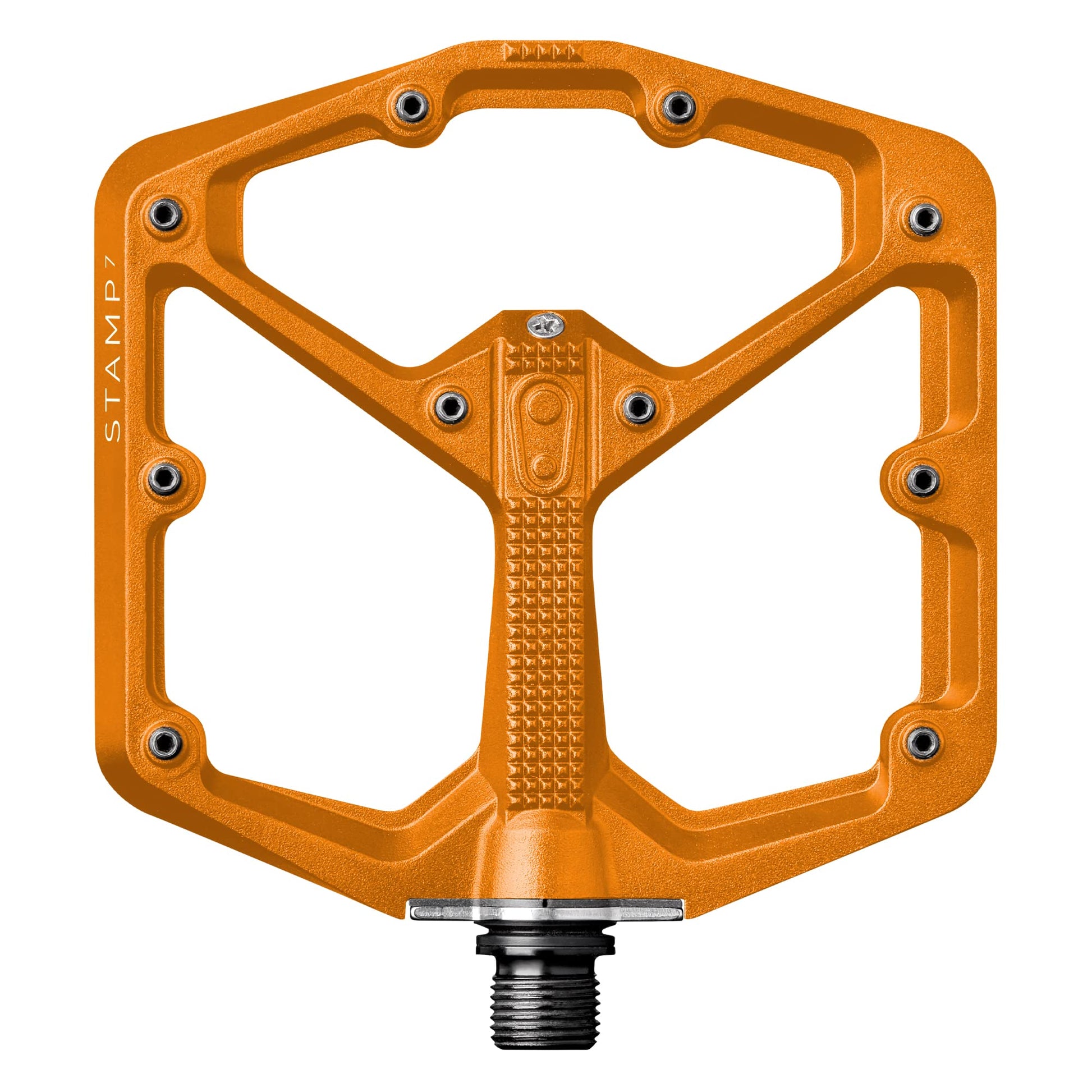 Crankbrothers Stamp Flat MTB Pedals - Size-Specific, Lightweight, Versatile, Durable Bike Pedals