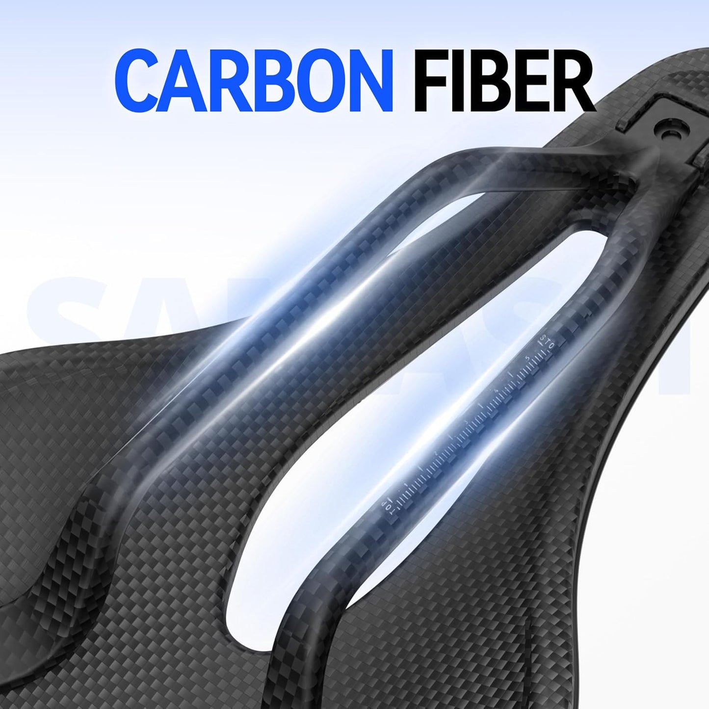 3D Printed Saddle - Ultralight Full Carbon Bike Seat for Road, MTB, and Gravel Bikes, Breathable Bicycle Saddle for Men and Women - Comfort Designed for Cycling Enthusiasts